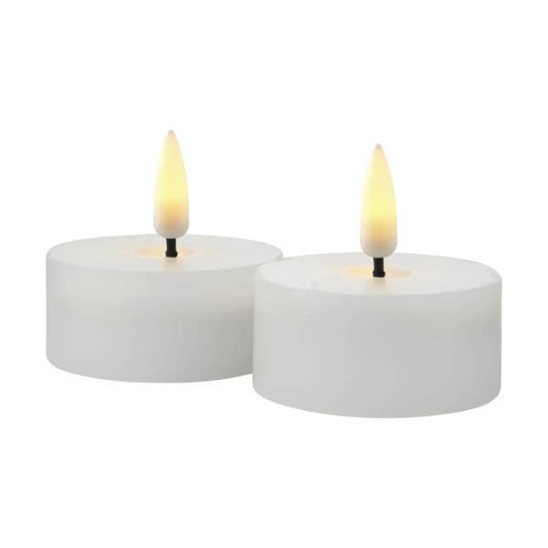 Sille Genopladelig LED Fyrfadslys - 2 stk. (Gerne flere, og kan fåes andre steder)