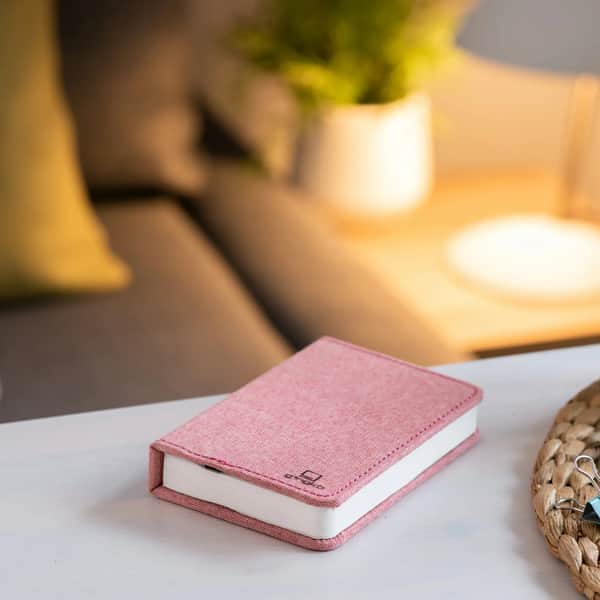 Smart Book Bordlampe, lyserød, large