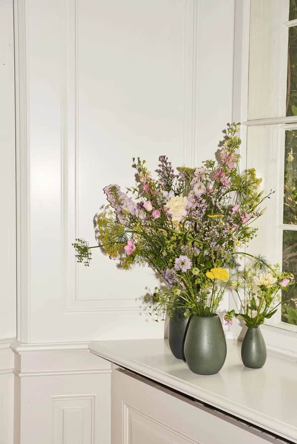 Vase, northern green, large