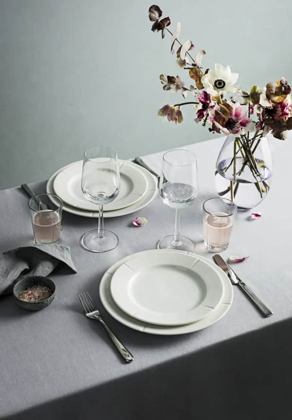 Grand Cru Frokosttallerken, hvid, large