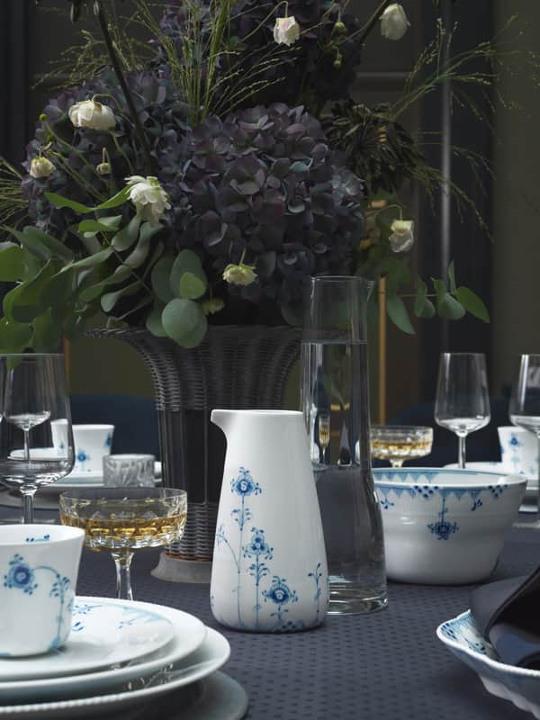 Royal Copenhagen dybe tallerkener Blå Elements Dyb Tallerken