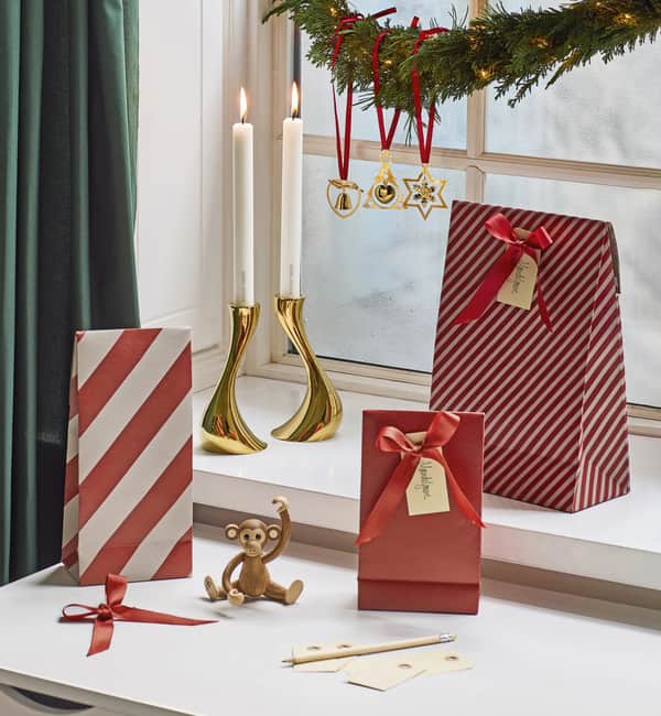 CC 24 Juleuro - 3 stk., guld, large