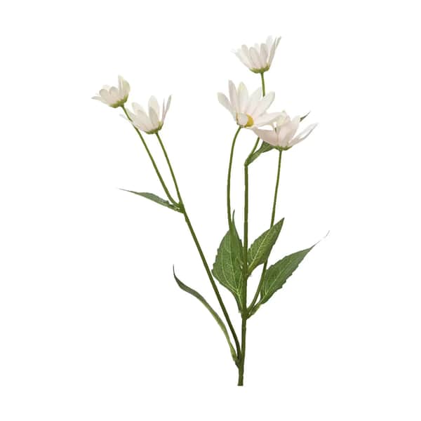 Kunstig Blomst - Marguerit, hvid 2, large