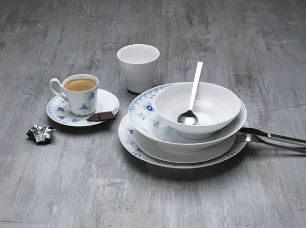 Royal Copenhagen dybe tallerkener Blå Elements Dyb Tallerken