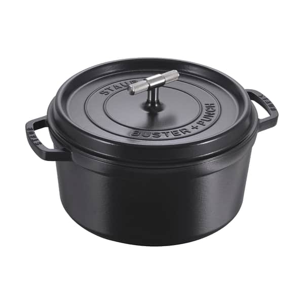 La Cocotte, sort/sølvfarvet, large
