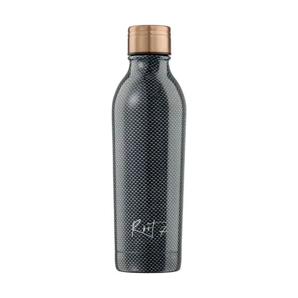 Root7 Drikkeflaske - 0,5 liter Kobber/rustfrit stål - Carbon Fibre | Imerco