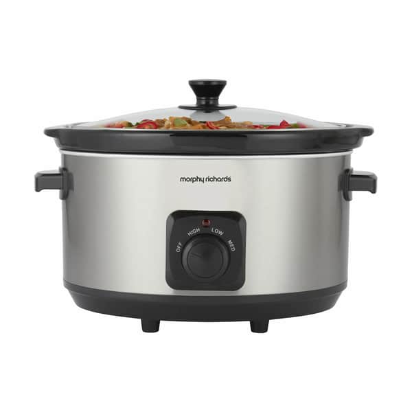 Morphy Richards Slow Cooker 3 programmer Inkl. keramisk gryde på