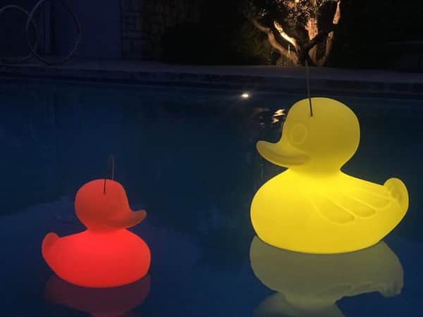 Duck-Duck Lampe - Lille, yellow, large