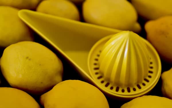 Citruspresser, gul, large