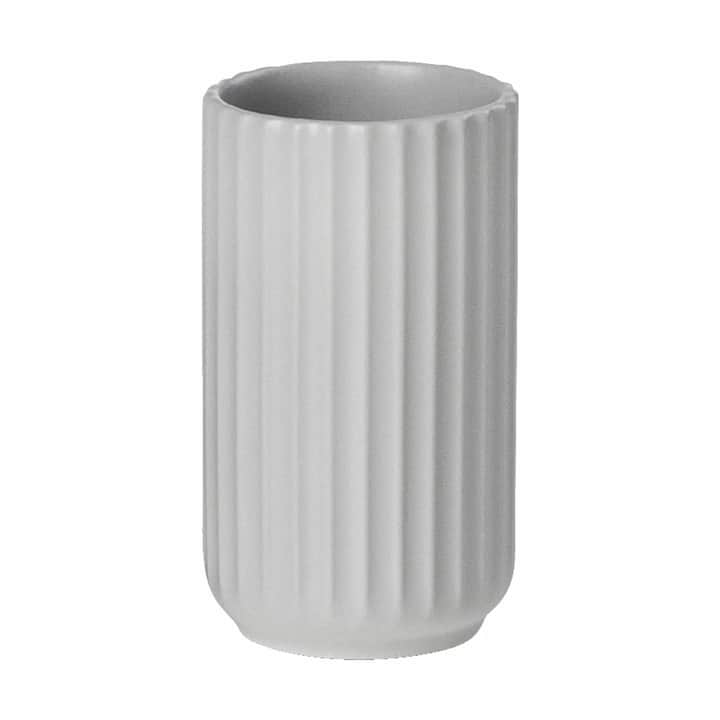 Lyngby Porcelæn Vase H 8 cm - Porcelæn - Lys grå | Imerco