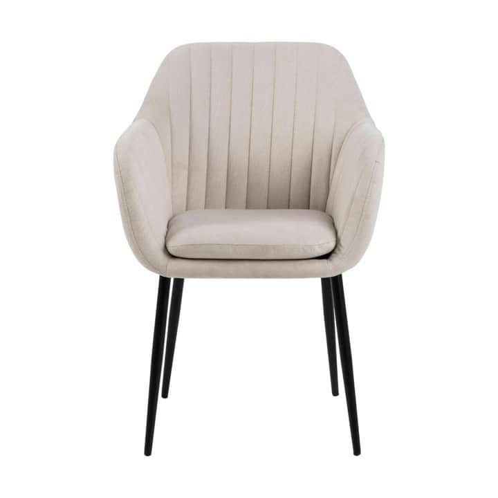 CASA Living - Emilia Spisebordsstol - H 83 x B 57 x D 61 cm - Metal ...