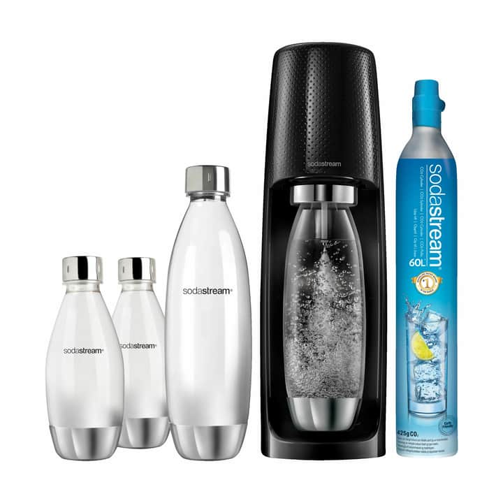 SodaStream - Spirit Megapack - Inkl. 4 flasker samt