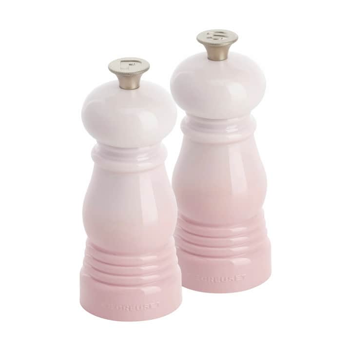 Le Creuset Salt- pebersæt - 2 - H 11 cm - Akryl Shell Pink | Imerco
