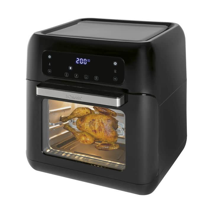 Bomann Hot Air Fryer 11 liter 1500 Watt 9 programmer Imerco