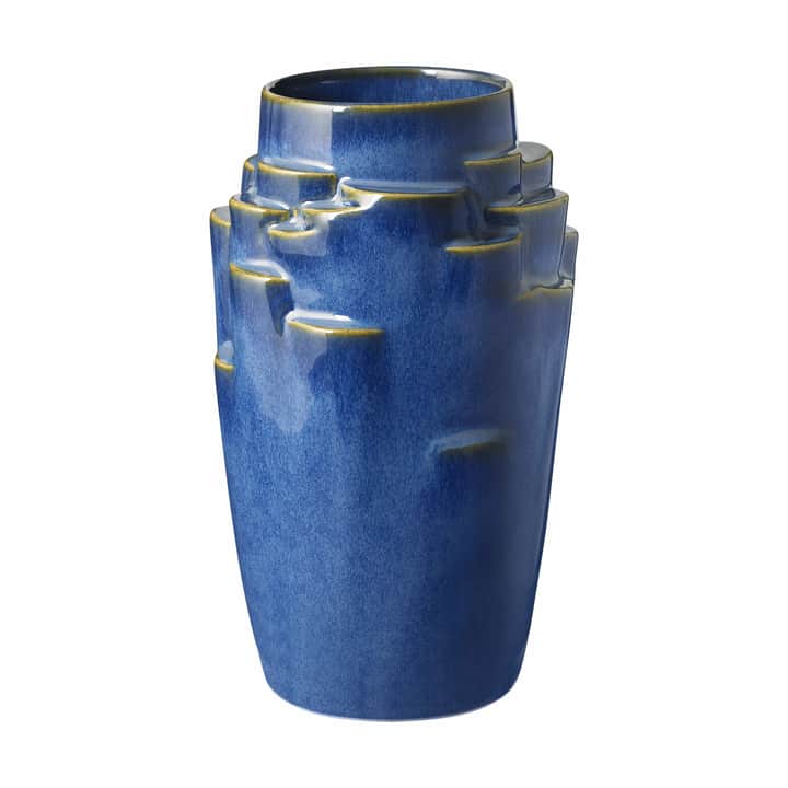 Knabstrup Keramik - Vase - H 25 - - Mørkeblå |