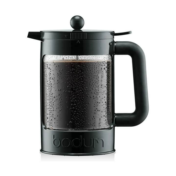 Restparti Spar 80% Vælg Sammenlign Bodum Bean Set Iskaffebrygger 1,5 liter  /  Rustfrit stål/plastik  /  Sort Tilbud 99,95 Pris 499,95 På lager online På lager i butik