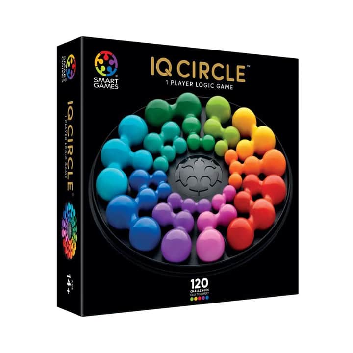 Køb Brætspil - IQ Deluxe Circle fra Spilbræt 1 spiller - Nordisk udgave ...
