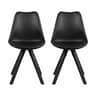 Dima Spisebordsstol - 2 stk., sort, large