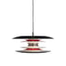 Diablo Pendel, glossy red, large