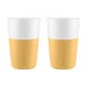 Cafe Latte Krus - 2 stk., golden sand, large