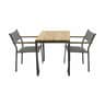 antracit /teak/natur/brun