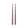 Real Flame LED Kertelys - 2 stk., lys lilla, large