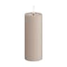 Real Flame LED Bloklys, rose, large