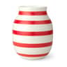 Omaggio Vase, rød, large