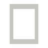 Passepartout Ramme, cashmere grey, large