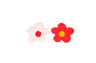 rød/pink