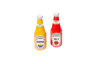 ketchup/sennep