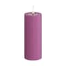 Real Flame LED Bloklys, magenta, large
