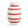 Omaggio Vase, scarlet, large